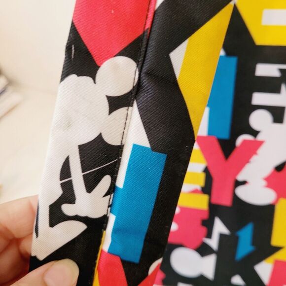 DISNEY PARKS EXCLUSIVE  Mickey Mouse Motif 16" Backpack Full Size READ - Picture 13 of 16